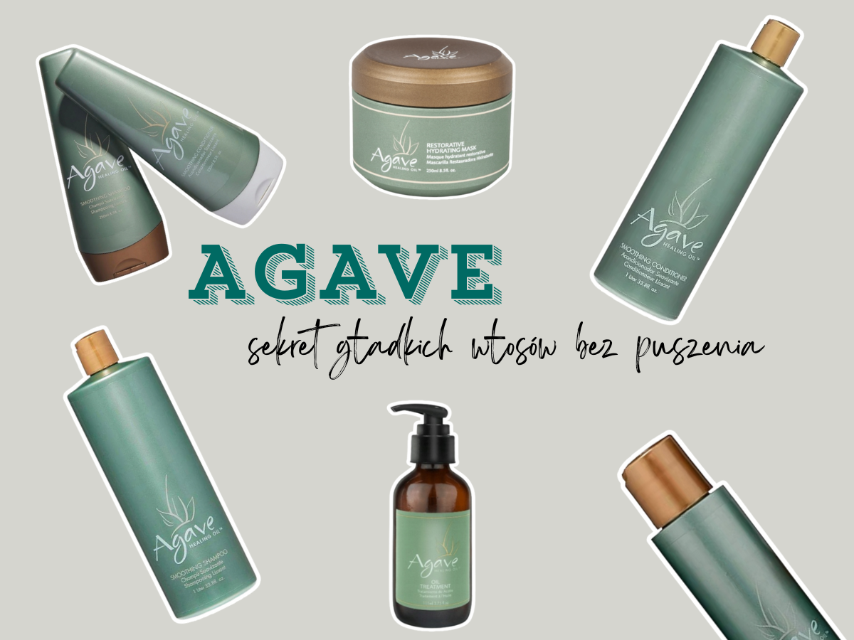 Duet Agave dla gładkich, lśniących włosów